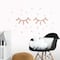 RoomMates Eyelash Peel & Stick Glitter Wall Decals